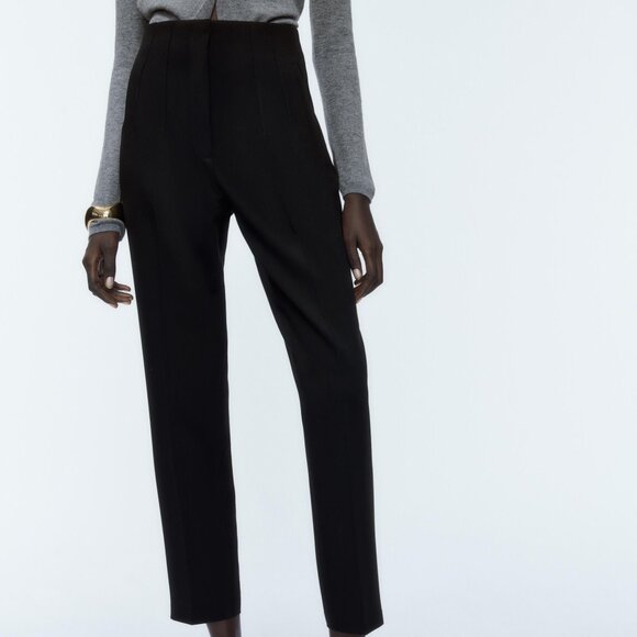 Zara High-Waisted Trousers - Picture 5 of 7